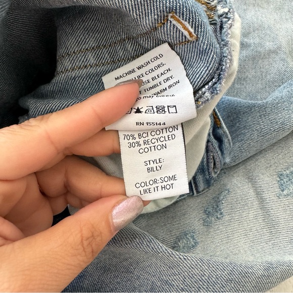 BOYISH Billy High Waist Distressed Jeans in Some Like it Hot Size 25 - Picture 11 of 15